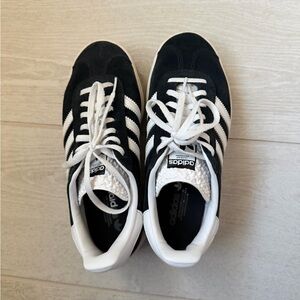 Adidas Classic Black and White Trainers